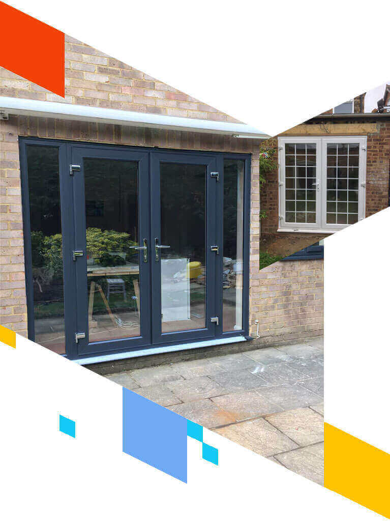 uPVC and Aluminium double glazed doors