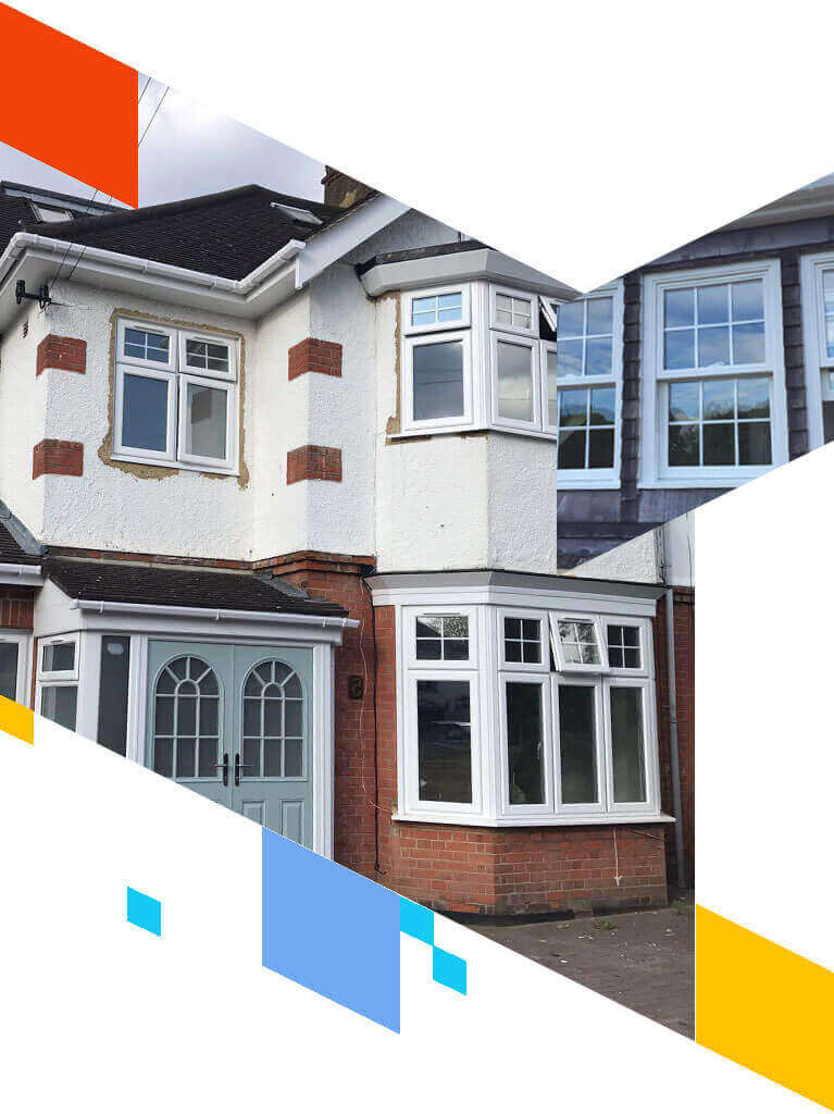 uPVC and aluminium double glazed casement windows